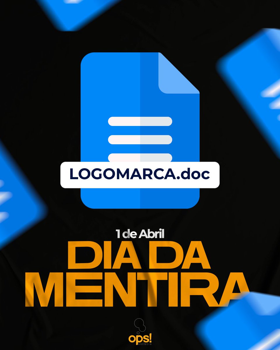 opsagencia's tweet photo. É oficial: agora logotipo se chama logomarca! ✅

Brincadeirinha de 1º de Abril! 😂 Calma que a gente explica! O logotipo é muito popularmente chamado de logomarca. Mas logomarca não é um termo correto. https://t.co/C3MTgKkjXj
