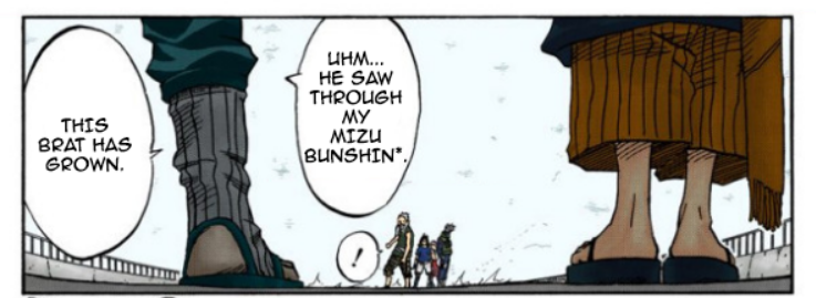 Naruto ch 22 - behind Sasuke