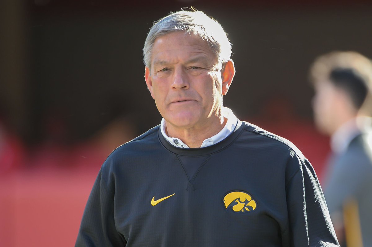 edsstache's tweet photo. BREAKING: Sources have confirmed that Iowa Hawkeye head football coach Kirk Ferentz is stepping down effectively. QB/OC Coach Brian Ferentz will be named interim head coach effective immediately. https://t.co/PlOLldgKuL