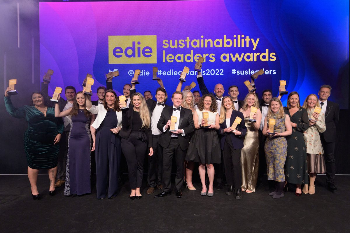 InnovatnGateway's tweet photo. Congrats to @edie Sustainability Leaders Awards 2022 winners 👏 Special shout out to our #EVzero member @EnvAgency who took home not one but TWO #netzero awards! AND really well done to all #InnovationGateway Partners who were finalists there as well https://t.co/eyIWHUyGGE https://t.co/mM74kQIesj