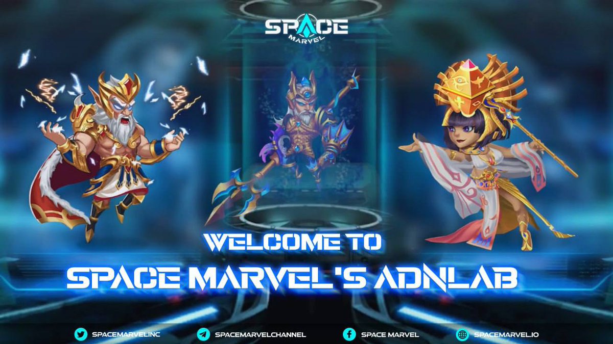 🔥 SPACE MARVEL'S ADN LAB 

👉Players will use 2 random Heroes to create a new hero which cost $SVX and $SVE. 
👉The cost of the process will increase each time a hero is used. 
👉Each hero can only enter the ADN Lab for a certain time, after that it won't be able to enter again