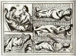 Pablo227Cortes's tweet photo. We have recently discovered that we have accidentally brought with us some diseases such as smallpox and influenza, since we're used to those diseases they do not affect us but the natives aren't so lucky. Many of them have fallen seriously ill and many have died. https://t.co/hjD2QcKtRP