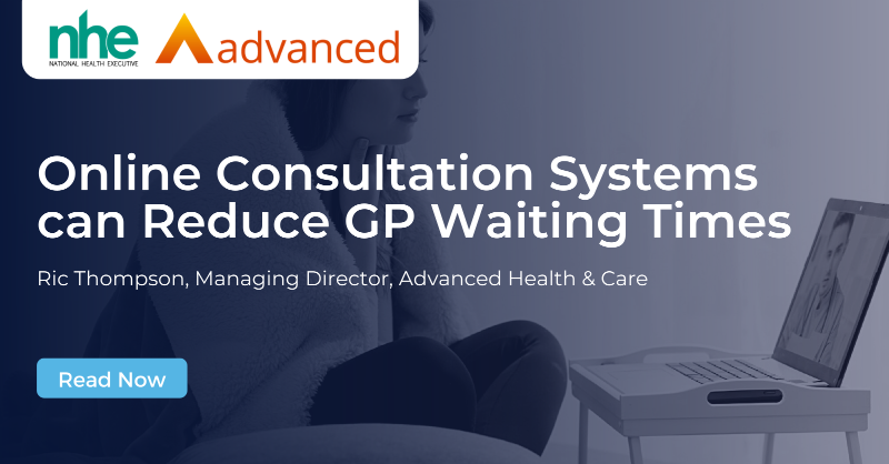 thenhenews's tweet photo. Working with The University of Manchester and Spectra Analytics, Advanced has developed an online consultation solution to help reduce workload for NHS staff.

@OfficialUoM @Spectra2014 @advanced

Read the full article below to find out more 👇

#digitalhealth #GP #patientcare