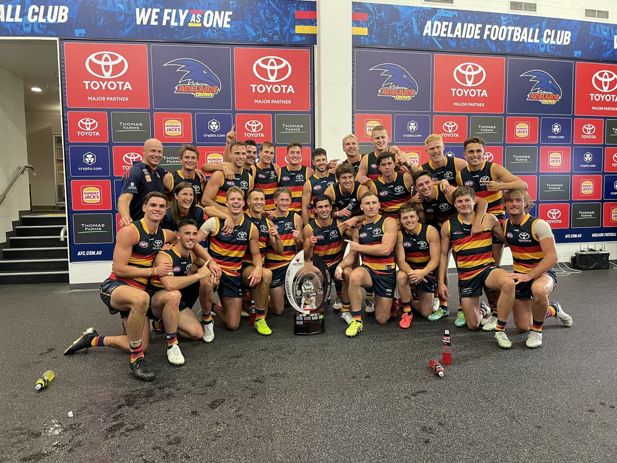 Adelaide_FC's tweet image. WINNERS. ARE. GRINNERS! 

#weflyasone