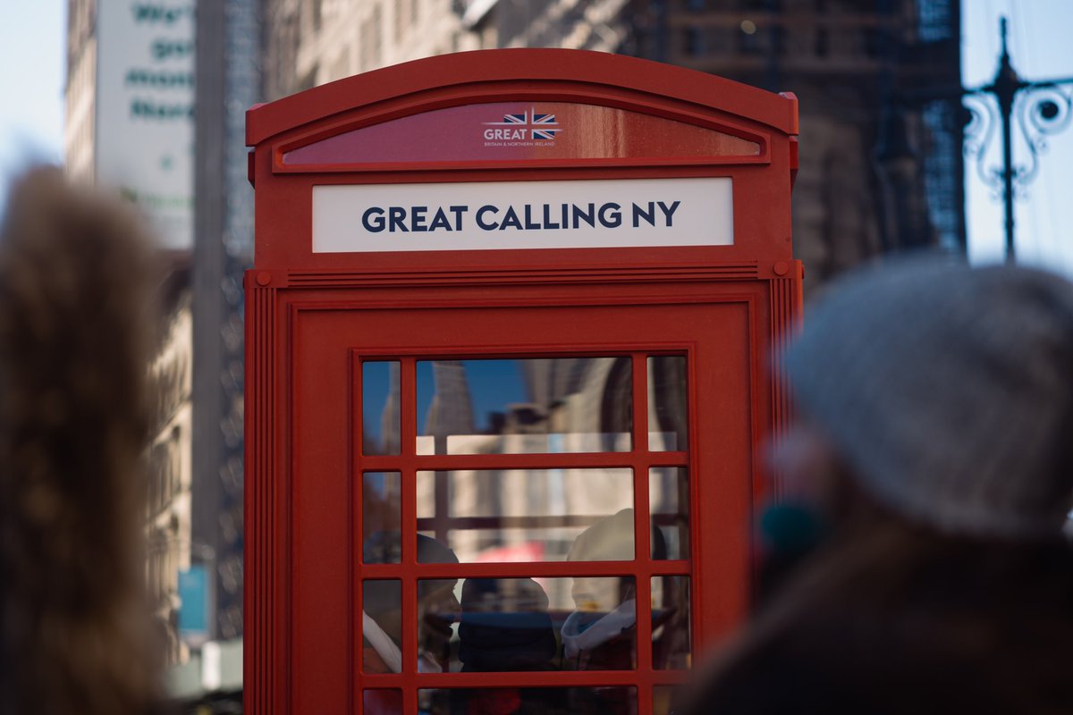 ewanventers's tweet photo. All month long New Yorkers have been treated to a surprising series of UK events as part of #GREATCalling campaign from @GREATBritain . From the World's First AI Banquet to music showcases in distilleries with @sofarsounds , Americans have joined us to #SeeThingsDifferently https://t.co/kEoqTCFty0