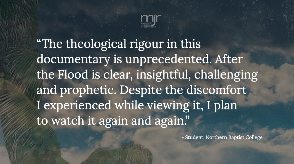 atfdocumentary's tweet image. What people are saying about  @mjr_uk &apos;s film, After the Flood #ATFdoc #Documentary #SupportIndieFilm #Reconciliation #FilmTwitter