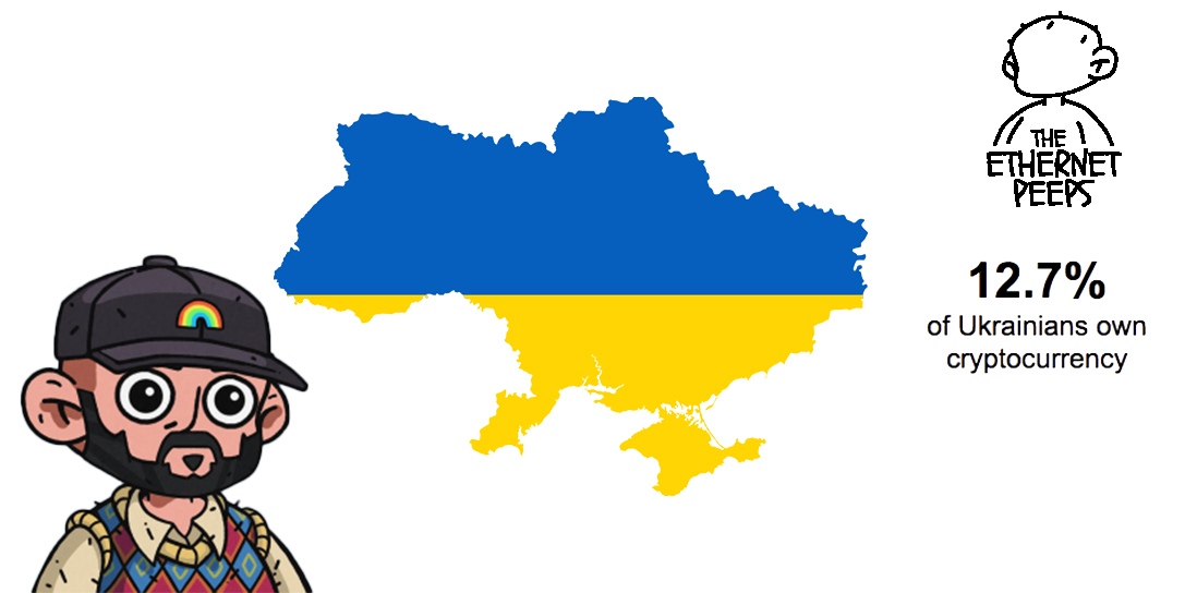 Now the most valuable new form of money in #Ukraine is crypto. #Crypto is the new king of money in Ukraine.

✅ #Mint Peeps #SupportUkraine  💙💛
👉 ethernetpeeps.com 

#StandWithUkraine #NFT #Crypto #NFTCommunity #NFTProject #ETH #BTC #Bitcoin #Binance #UkraineUnderAttack