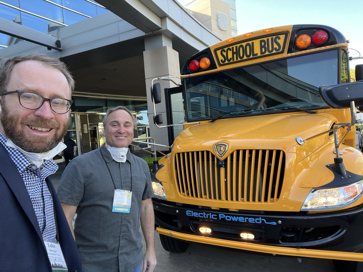 Electric school bus at #SEJ2022!