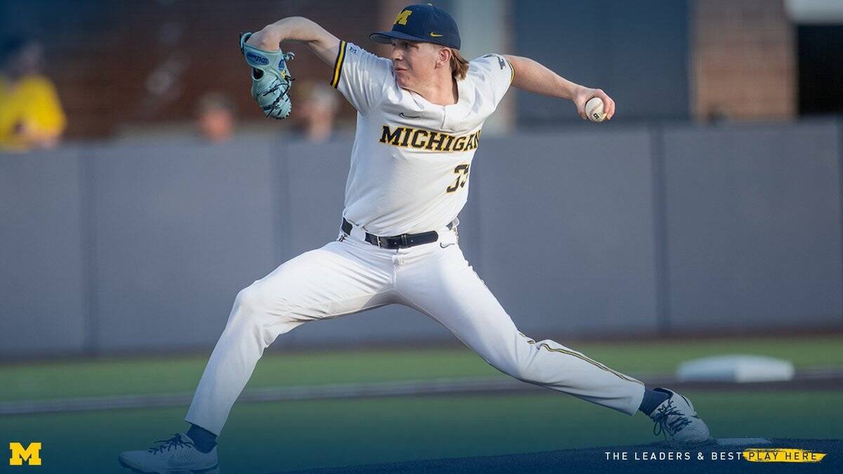 O’Halloran ready to pitch in prestigious Cape Cod League

ow.ly/B31B50Iy8yN

By: Matt Betts (<a href="/Bettsy41/">Matt Betts</a>)

<a href="/TerrierTeams/">Terriers Baseball</a> <a href="/umichbaseball/">Michigan Baseball</a>