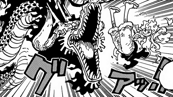 mikulxve's tweet photo. #ONEPIECE1045 

te quiero mucho luffy que se ve relajado y sonríe en plena batalla https://t.co/WgG0uhtjXS