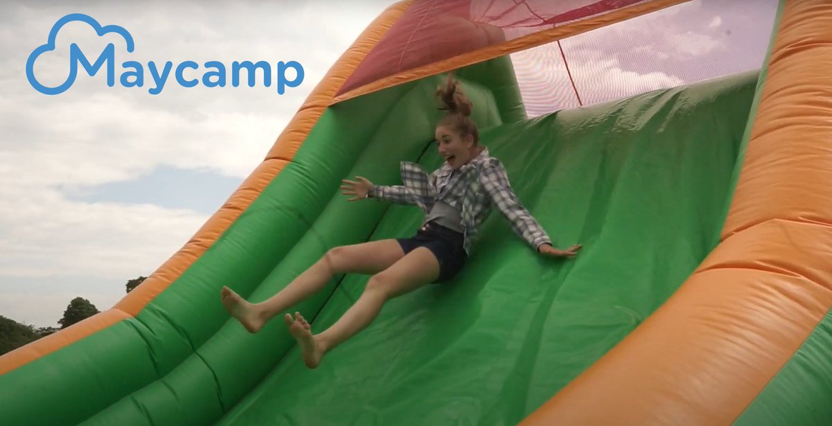 Giant inflatables - Sunday 29th May at Maycamp 2022 - Chaos. Book tickets at maycamp.org/booking
27th to 30th May. #maycamp #chaos