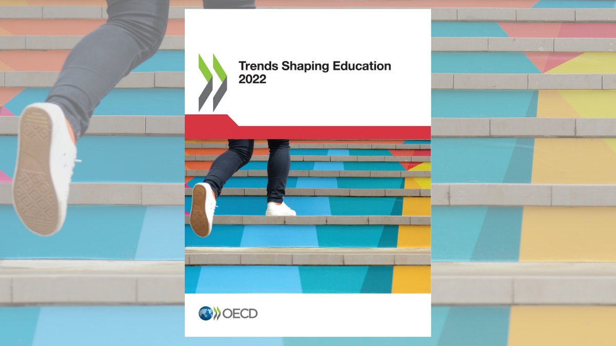 OECDEduSkills's tweet photo. 🕶️Weekend reading: #TrendsShapingEducation 2022
This report facilitates long-term strategic thinking in education 🔎🔮
It gives policy makers facts about megatrends and poses questions about the impact of these trends on education
Read the report 👉 https://t.co/a3C2MVjxKH https://t.co/WJ2VHGGNG0