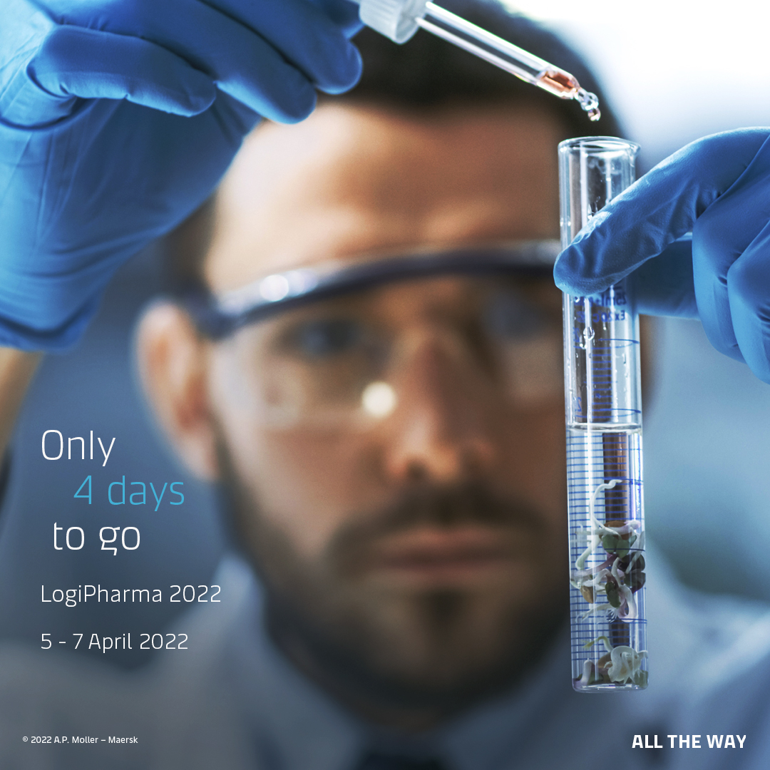 Maersk's tweet image. We are happy to partner with #LogiPharma 2022 to bring you the world’s leading pharma supply chain event. The forum brings you an immersive experience through case studies, interviews, interactive boardrooms, and workshops. Register today: bddy.me/3iSJTDg #Maersk
