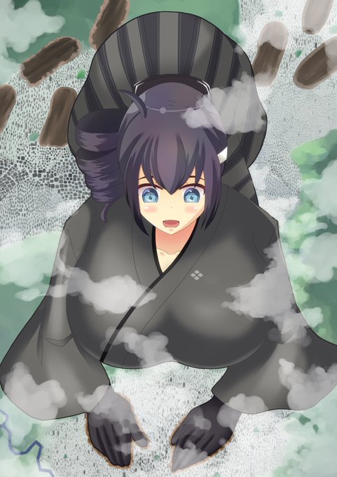 都市を蹂躙する艦これの駆逐古鬼(巨大娘)を描いてみました
#巨大娘 #giantess #サイズフェチ 