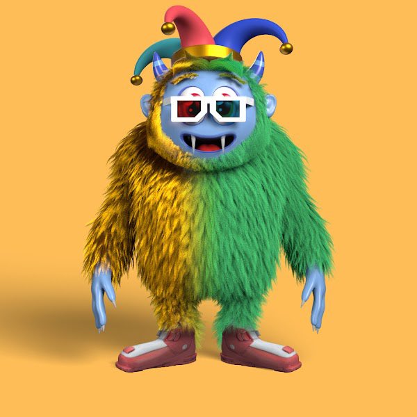 _Not_Rick_'s tweet photo. @super_yeti Joker hat! https://t.co/rkm1nQznSr