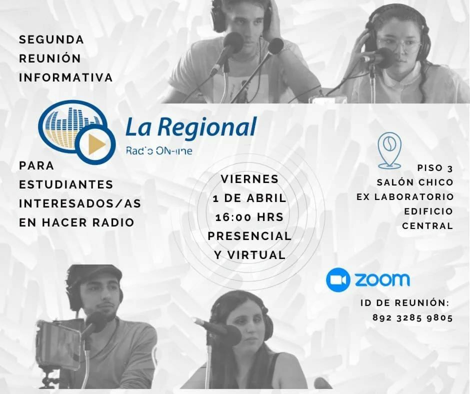 viernesvozz's tweet photo. 🤔¿Estás con ganas hacer radio pero no te animás? 

🤩 Este proyecto puede ser una gran oportunidad para sumarte al equipo del Ciclo 2022

+ Info:
📅 Viernes 1 de abril
🕓 16:00 hs
📍Presencial en el salón chico del Piso 3 (Edifico Central de calle Ri… https://t.co/IFZwBgB7It https://t.co/zPpWtqR8oz