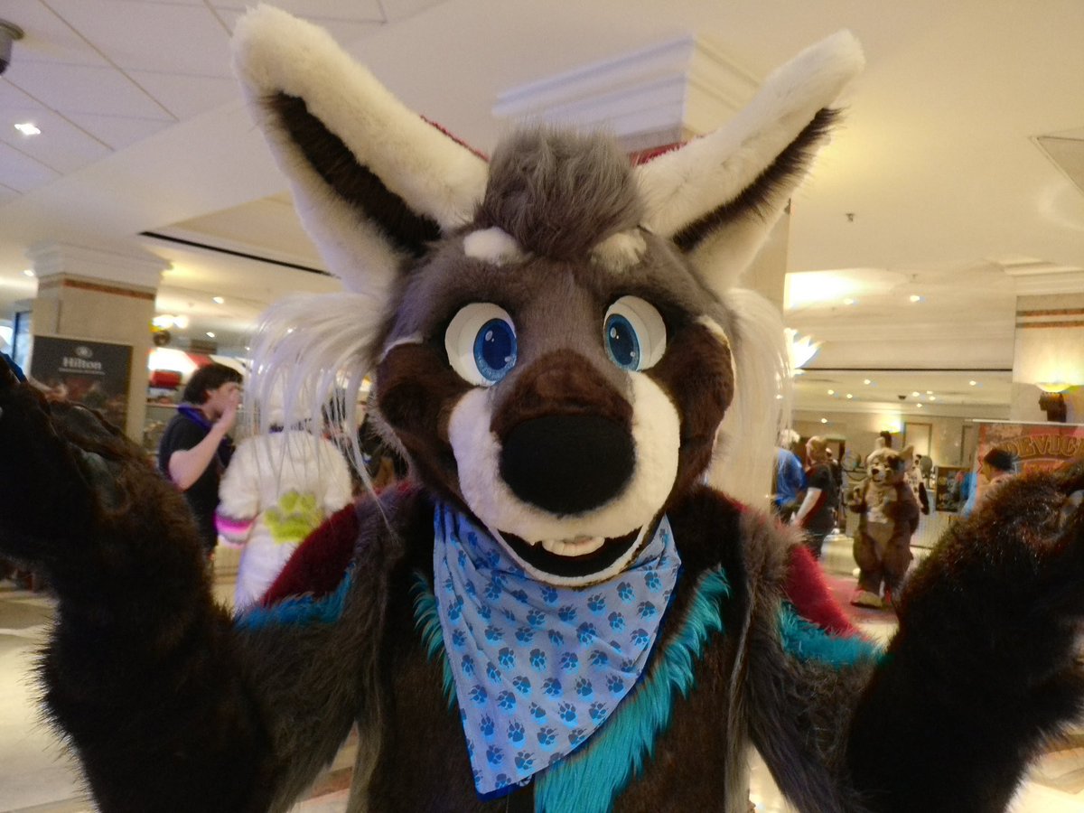titanpandaroo's tweet photo. Starting today this pandaroo will be giving everyone big fluffy shrugs… wait I can’t do this #AprilFoolsDay thing everyone still gets hugs OK? ~<3
#FursuitFriday #SuchAPanderp https://t.co/RkokO2D2yl