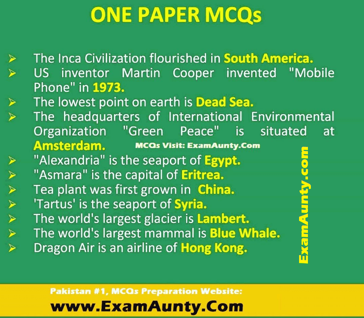 AuntyExam's tweet photo. General Knowledge MCQs
https://t.co/zOQ2sBxNiH
For
#PPSC #FPSC #SPSC #KPPSC #BPSC #CSS #PMS #NTS #gkmcqs #gkquiz #generalknowledgemcqs #gk #gkquestions https://t.co/LKGL9Ub8re