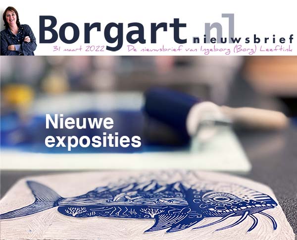 Komend kwartaal exposeer ik weer! - eepurl.com/hYDvBL