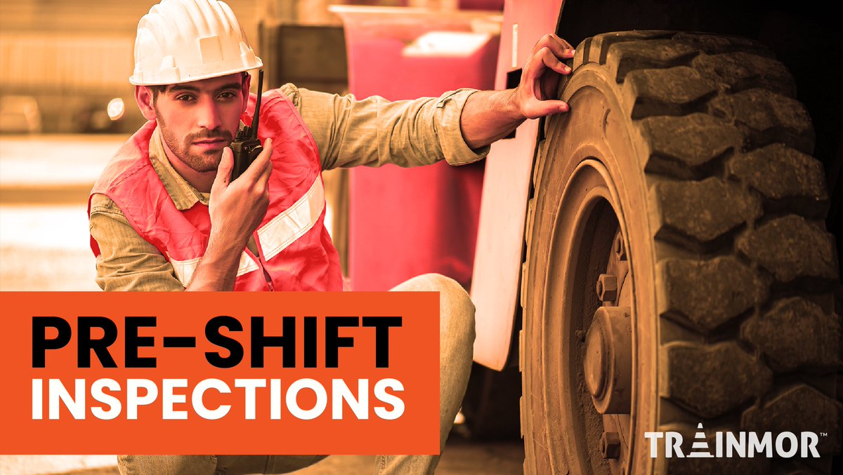 trainmor's tweet photo. Do I need to perform a pre-shift Inspection every day? Have you ever had a forklift operator ask this question? We’ll bet you have. Read the full article (3 min read) https://t.co/Nly6h1wpNt https://t.co/83eMHhL3Ww