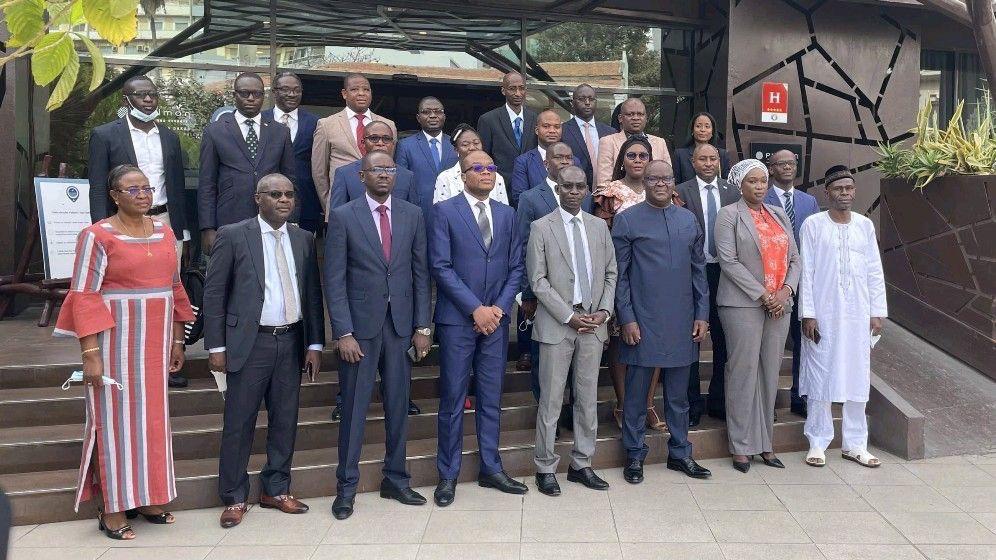 BRVM_UEMOA's tweet photo. Dr @FelixAmenounve , DG de la @BRVM_UEMOA et du #DCBR, a pris part à l'atelier sur les projets de textes relatifs au cadre réglementaire de l'activité de Capital-investissement dans l'#UEMOA organisé par le #CREPMF , les 31 mars et 1er avril 2022, à l'hôtel Pullman de Dakar. https://t.co/AqS9aHuy7Y