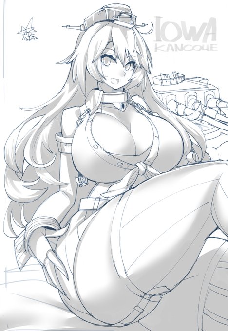 艦隊これくしょんよりアイオワさん～(*'▽')🚢 