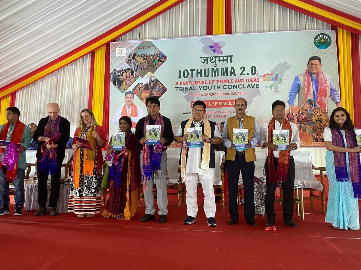 jothumma's tweet photo. We are very much thankful to Govt. of BTR and UNDP for launching SDG 2030, Bodoland Vision in Jothumma 2.0. https://t.co/X7ybqDZ0KC