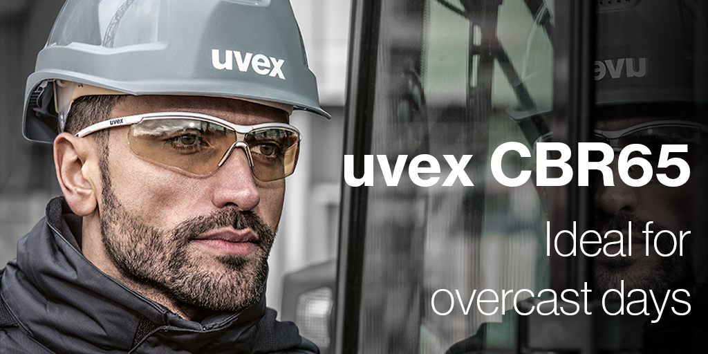 uvex safety group on Twitter "uvex CBR65 lenses are ideal for working outdoors on days like