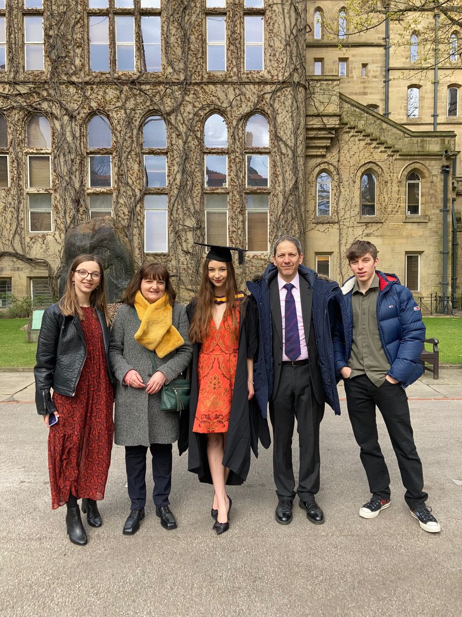 Have not been here for a while but proud to be here to celebrate Thea’s undergraduate and masters graduation in Manchester