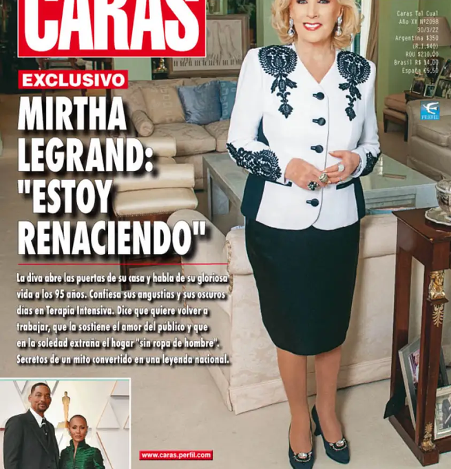 Mirtha a los 95 dice que esta "renaciendo" y sho a mis 28 siento que cada dia estoy mas muerta.