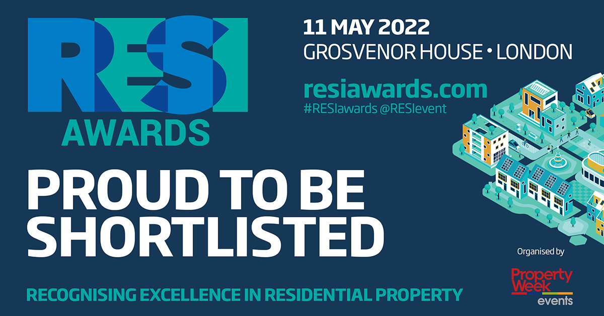 Excited to have been shortlisted in the Financier of the Year – Residential category in the #RESIAwards 2022. Congratulations to all the finalists, look forward to seeing you at <a href="/RESIevent/">RESI Awards</a> on 11 May.
