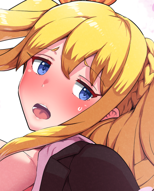 差分用に、表情パーツも複数作って組み合わせ中。 