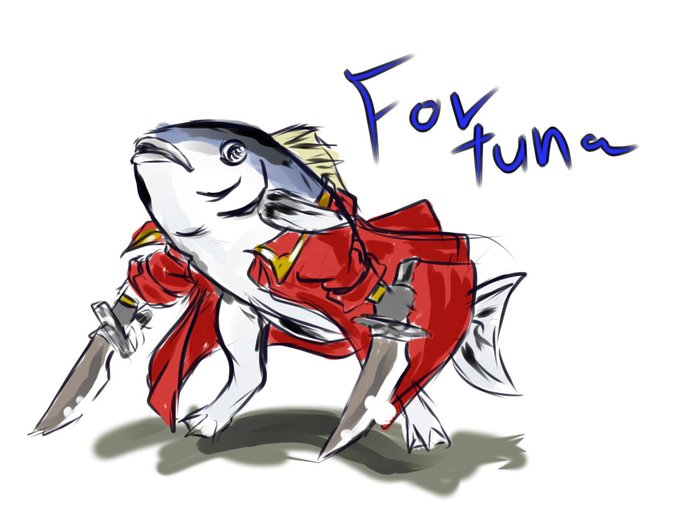 この度海鮮系Vtuber、フォルツナ・オーシャンとしてデビューします。
嘘です。 