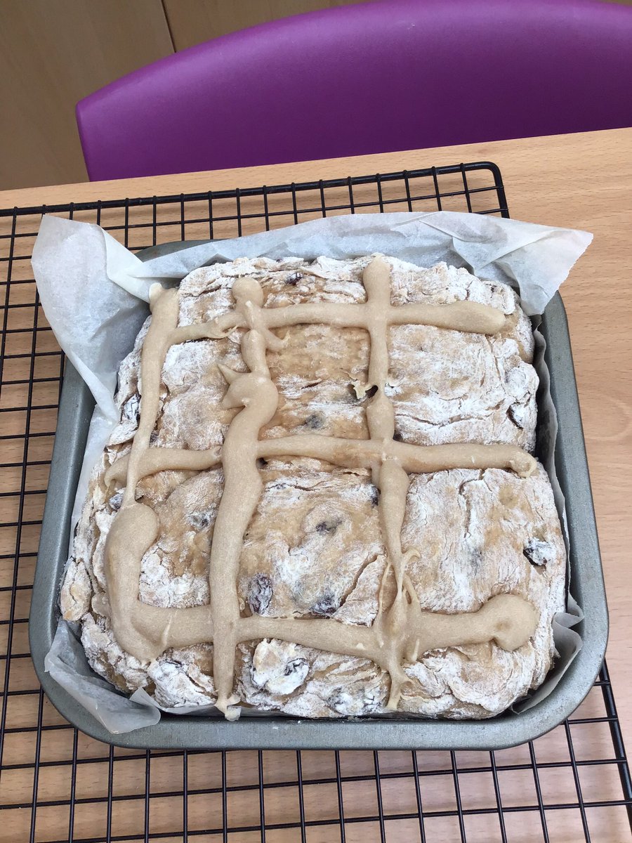 K9_is_my_puppy's tweet photo. Hot cross buns, hot cross buns, made by super learners, who are amazing, hot cross buns.
As part of our RE learning about Easter, we have been baking hot cross buns today.
#MDRE #MDBaking #MDDT https://t.co/Ywm4x8gydT