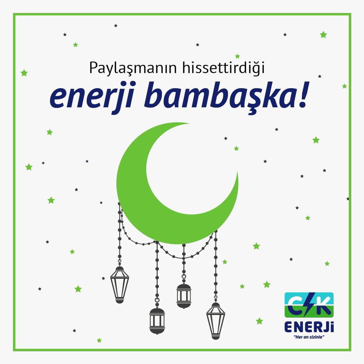 Dostluğun, yardımlaşmanın, barışın ve paylaşmanın değerini gösteren Ramazan ayı hoş geldi!