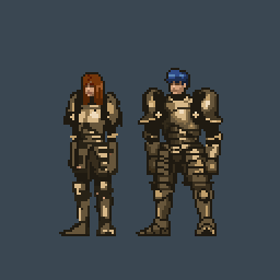 BrendanVV's tweet image. Increased the size so they now have faces :O
Working on the art style at the moment
#pixelart #IndieGameDev #aseprite #ドット絵 #wip