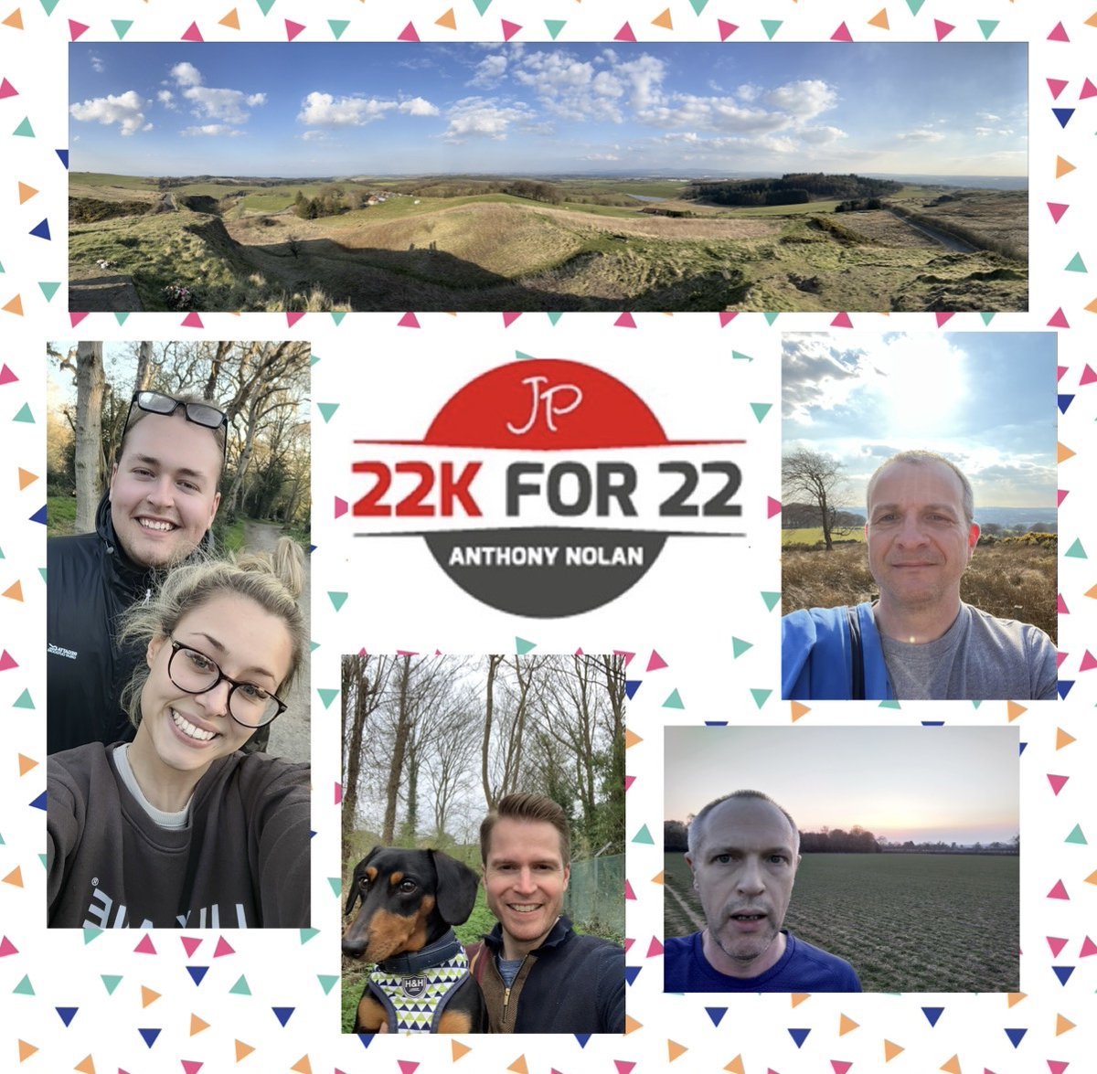 90 donations/£7,407/33% of our target!
Our team will complete the Surrey 3 Peaks this Sunday!
To show your support please donate to the JustGiving link below:
justgiving.com/fundraising/tr…
#thankyou #charities #donations #fundraising #donate #charity #support #anthonynolan #weneedyou