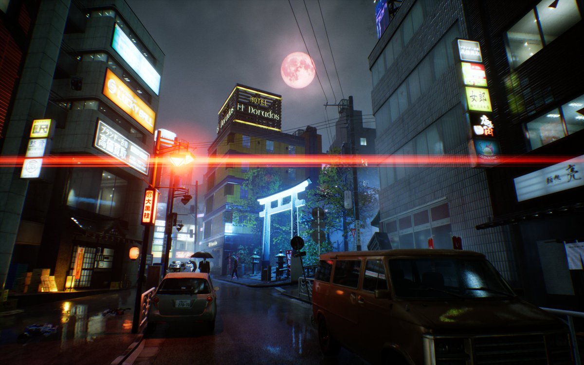 4eyedbeard's tweet photo. Hello Shibuya. #GhostwireTokyo #4eyedbeard https://t.co/GssgcYHXkJ