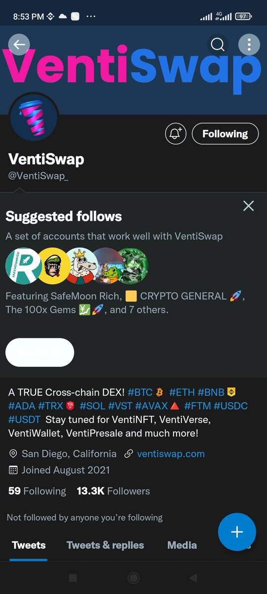 Angelo44364452's tweet photo. @GiveAwayHost @VentiSwap_ Done https://t.co/nDbi59Evoj