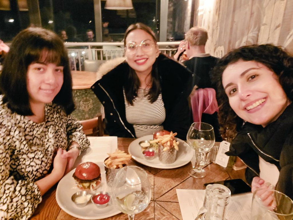 PaleoNicole's tweet photo. Today is the last day of @csaoris in @UoR_LifeScience 💔 I am going to miss you a lot, dear friend!! Thanks for being the best friend during my first months in London and for the time we spent together!!! How lucky I am to have met you!

See you in Madrid!!! 💜 https://t.co/7E0vhnMaRJ