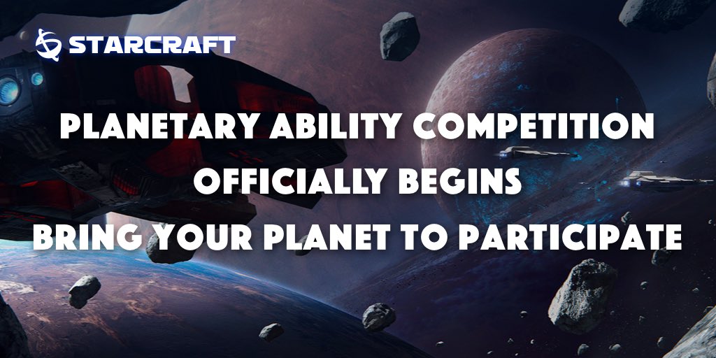 Starcraft_vip's tweet photo. Follow us, retweet this tweet, participate in the planetary ability competition, fill in the form information, and get the ranking airdrop!
Rule of activity:https://t.co/fi7XQ0HrLW
Form link—EN：https://t.co/v88hLVwTrd
CN：https://t.co/kq2YagF5Pq
Telegram: https://t.co/UKoOMNFe9b https://t.co/W2uxSFojao