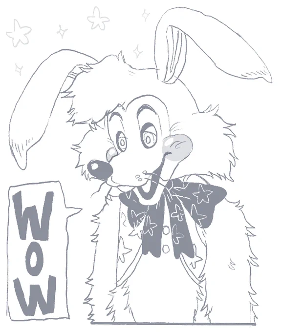 A rabbit man 