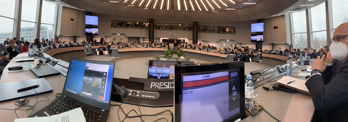 dariofrance's tweet photo. #Culture offers answers and regeneration in the face of war and destruction.
This is why Italy’s chair of the @CoE Council of #Europe has underlined the strategic role of Culture and the need to protect #Ukraine’s cultural heritage and artists. https://t.co/GFtAgUtI9A