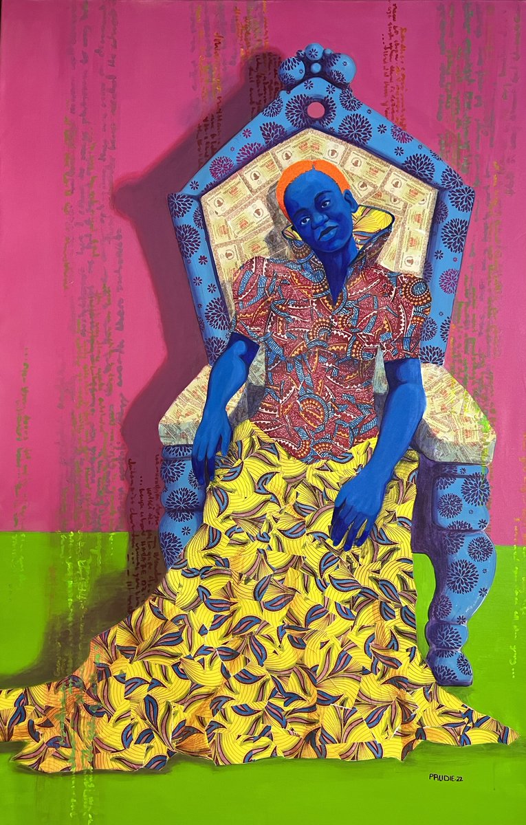 GContemporary's tweet photo. ‘A NEW WAVE’ EXHIBITION - 28 APRIL

We are excited to have Prudence Chimutuwah exhibiting in our latest curated group show, A New Wave: Some African Identities in the Contemporary Moment.

#grahamcontemporary #contemporary #contemporaryafricanartist #africanart #africanartists https://t.co/VlQXDUtfOd