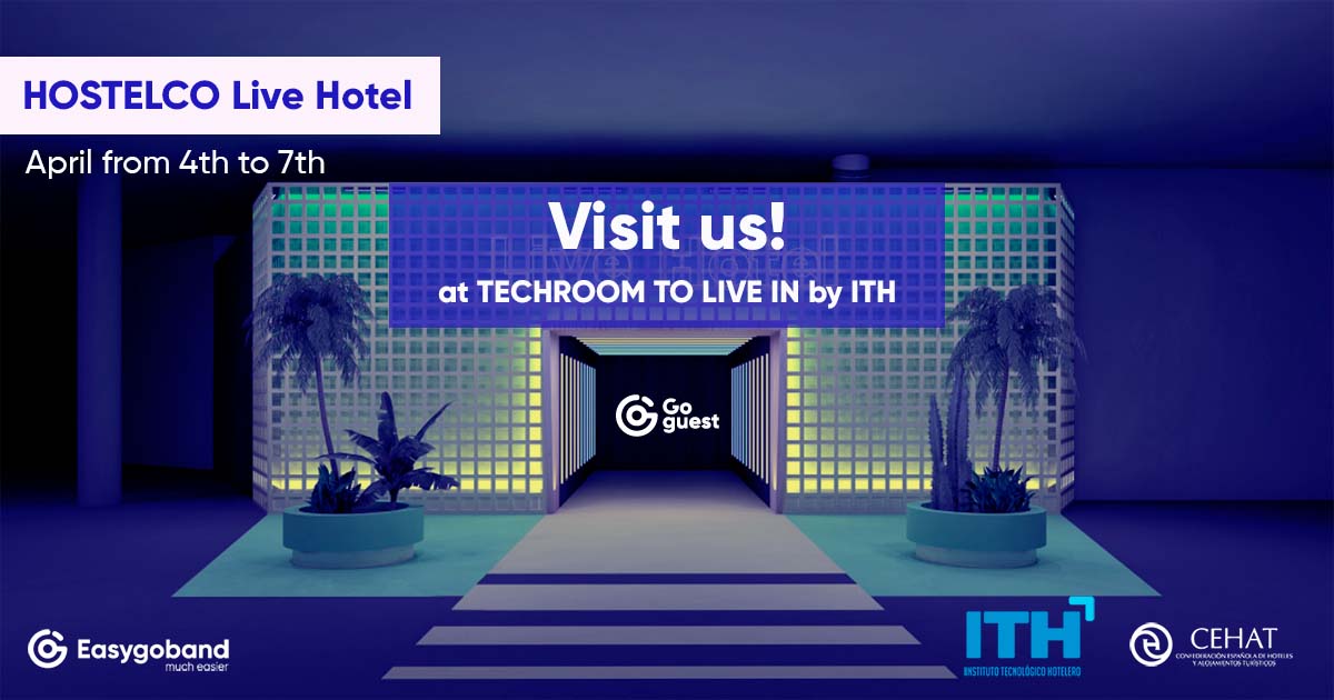 easygoband's tweet photo. #HOSTELCO-We start april in motion, because we are on our way to BCN, where we'll be waiting for you in
@hostelcobcn LIVE HOTEL in #TECHROOMTOLIVEIN by
@ithotelero to show you how #GOGUEST works.
Come visit us! Hosted by
@ithotelero & @CEHATes https://t.co/wCODbThNUk