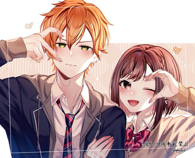 捧げもの姉弟🤎🧡 