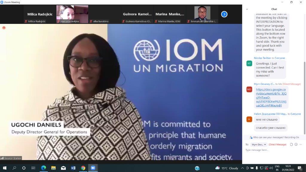 Ispred Uprave za saradnju sa dijasporom-iseljenicima samostalna savjetnica Milica Radojičić učestvovala je na ekspertskom sastanku u okviru Globalnog samita o dijaspori 2022 koji organizuje Međunarodna organizacija za migracije IOM u saradnji sa Vladom Republike Irske.