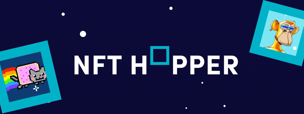 cryptohopper's tweet photo. We saw the light and realized #NFTs are the future. So from now on, you can only trade #NFT art with NFTHOPPER! 

Trade your #boredape for a #Nyancat now and impress your friends in the metaverse! https://t.co/as8F4uUP6f