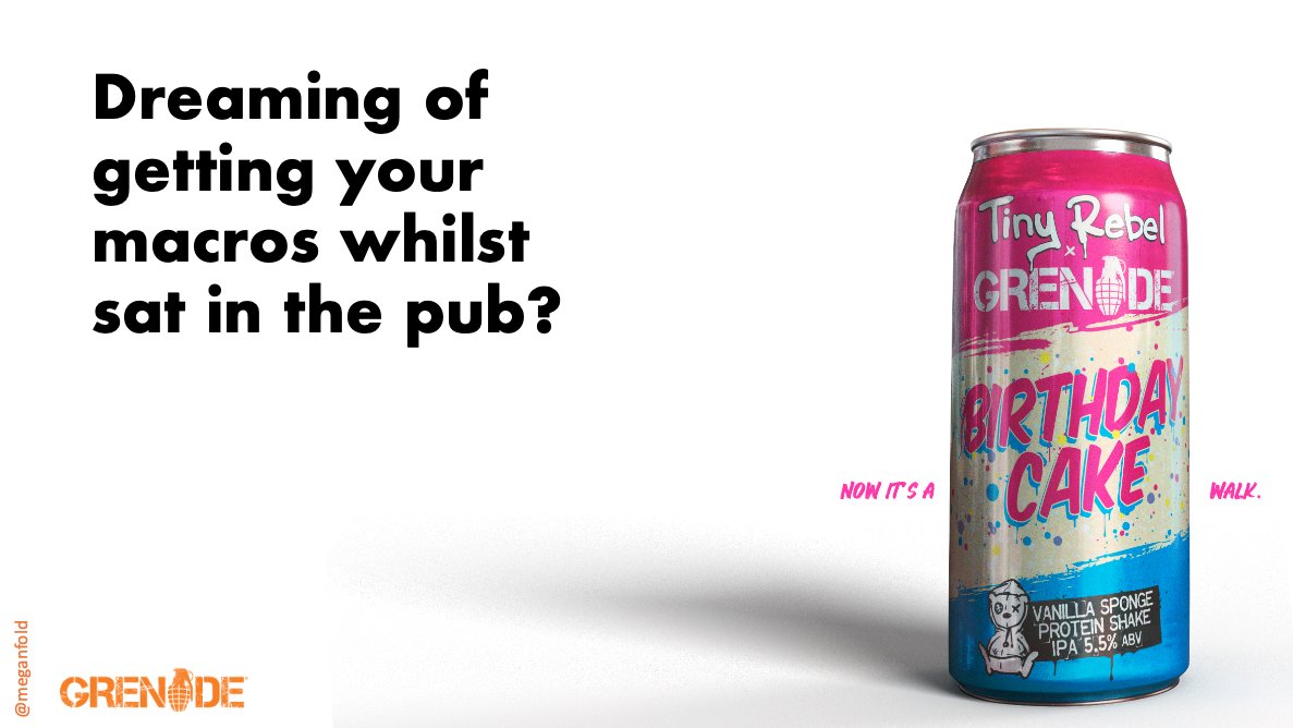 meganfold's tweet photo. Hey @OneMinuteBriefs! Here's today's entry for the opening of @grenadeofficial's Protein Bar #TheGrenadeBar https://t.co/yx0kmzrYTV
