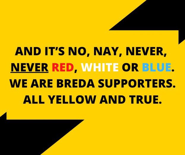 NOOIT zal City eigenaar van NAC worden. Het druist tegen alles in waar NAC voor staat! Dus vanavond uit 19.000 kelen 📢📢📢⬇️ #cityfootballgroup🚮❌🤮#NACpraat #NACjaj